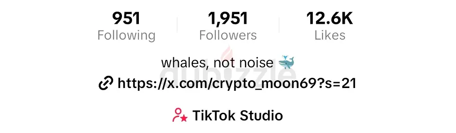 TikTok account with Level 27 and 1.95K followers available (@saiftradez) Uae account