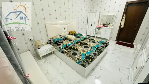 FURNISHED BIG 2 BEDROOM HALL WITH 2 WASHROOMS BALCONY MAIN ROAD