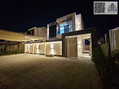 Ready-to-move-in villa with a swimming pool, including water, electricity, and air conditioning.