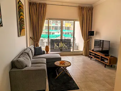 Premium 1 BR | Luxury Furnish | Community View