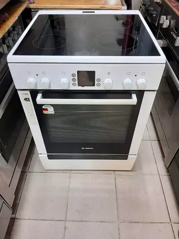 Bosch latest model electric ceramic 4 hobs stove oven fan cooking range 60x60 freestanding.kim