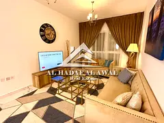 For monthly rent ONE bedroom and a living room With balcony in Muwailih Commercial area With free in
