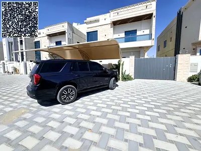 فيلا فاخرة للإيجار بخمس غرف نوم | الحليو ٢ | تكييف مركزي | غرفة خادمة | سطح | موقف سيارات مغطى | ١٢٠ ألف درهم إماراتي
