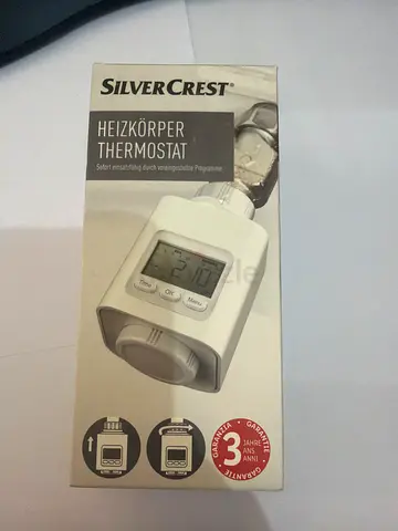 SilverCrest Radiator Thermostatic Valve (Heizkörper Thermostat) - New in Box