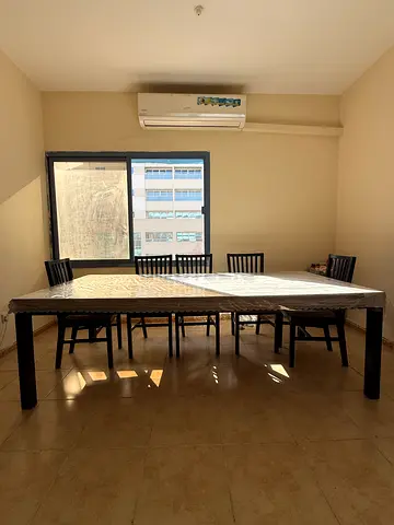 Ikea 8 seater black table