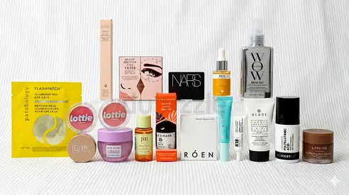 Makeup, Hair Care, Skin Care Bundle - Charolette Tilbury, Fable  Mane, REN, NARS, Laneige ,etc(NEW)