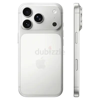 Scratch less Apple iPhone (silver) 17promax 1tb with warranty 100%battery.