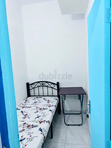 1200 FULLY FURNISHED PARTITION, KHALIFA STREET MALE / FEMALE / COUPLE OPP FAB, MAGESTIC SUPER MARKET