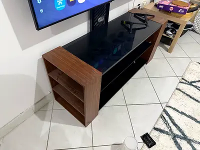 TV Unit with Mounting Frame for TV