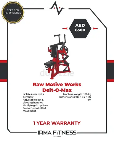 Raw Motive Works
Delt-O-Max