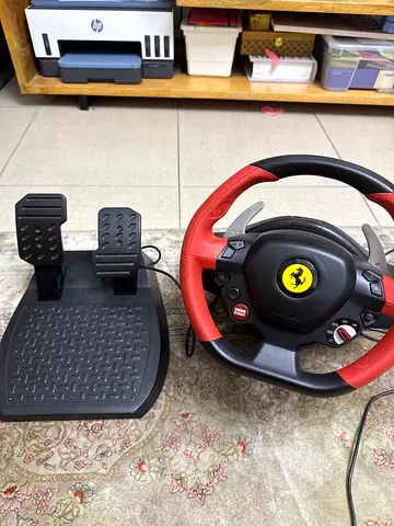 Ferrari thurstmaster racing wheel for cheap!