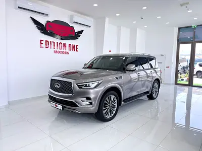 2018 Infiniti QX80 Luxury | GCC Original Paint