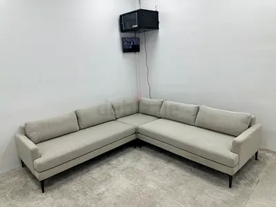 West elm corner sofa