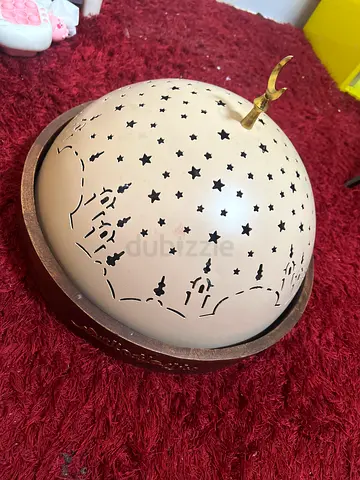 Decorative Islamic Star  Crescent Hanging Lamp / Lantern (Pre-owned)