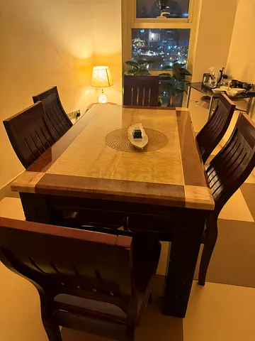 Dining set table