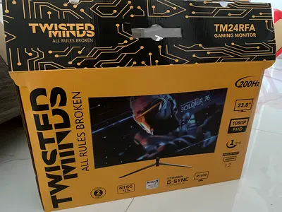Twisted Minds TM24RFA 23.8 200Hz Gaming Monitor (Boxed)