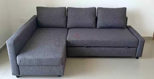 Ikea L shape sofa store cum bed and you can