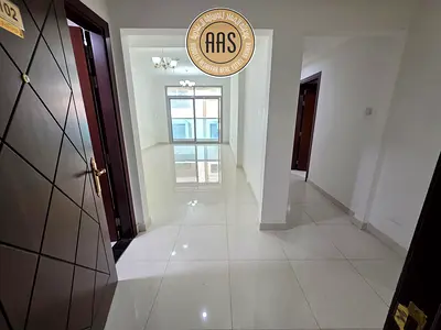 Luxurious 1bhk apartments with balcony 2bathroom wardrobe parking family building in Muwaileh