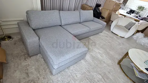 Ikea kivik U Shape Sofa Gray Excellent Condition like new Condition