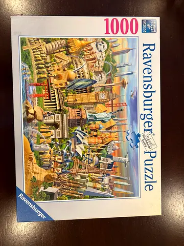 Ravensburger 1000 Piece World Landmarks Jigsaw Puzzle