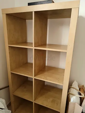 Shelves and cupboard