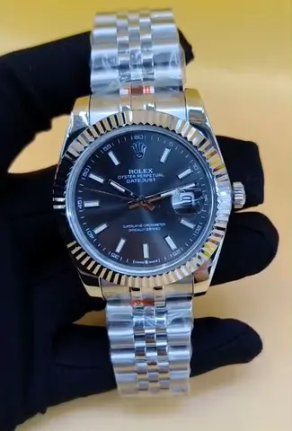 Rolex Datejust Mens Stainless Steel Super Master Copy Watch
