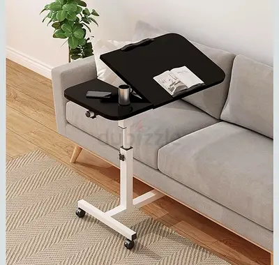 Adjustable Portable Laptop Desk with Wheels
