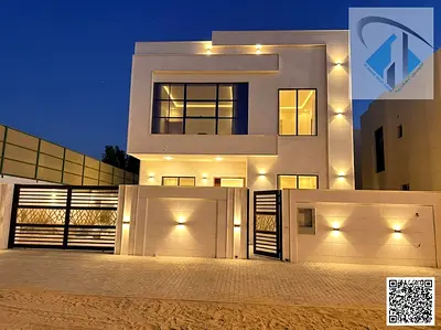 Luxury Modern Villa for Sale in Al Helio 2 Ajman | 3 Master Bedrooms + Majlis | Super Deluxe Finishing | Freehold
