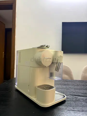 Used Nespresso-style Capsule Coffee Machine - Cream/Beige