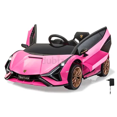Electric Ride On 12V Licensed Super Sport Car Lamborghini Roadster Battery Powered Sports Car Toy