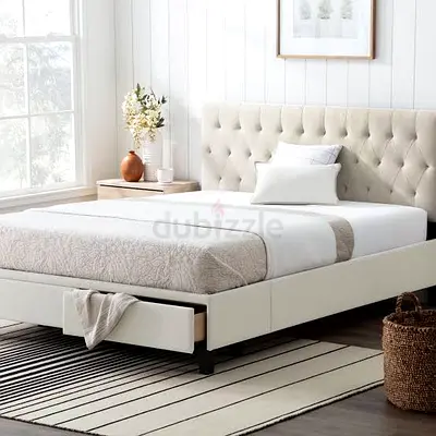 Brand New Luxury King Size with Drawers - Fully Custom Made Bedframe - UAE Sharjah Made