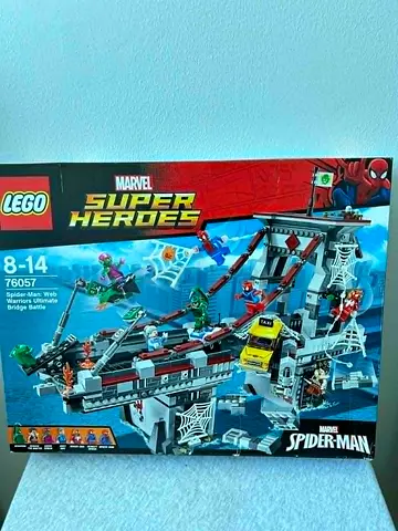 LEGO Marvel Super Heroes 76057 Spider-Man Web Warriors Ultimate Bridge Battle - New in Seal