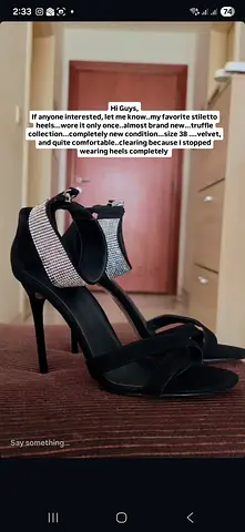 Heels size 38 for sale. Truffle collection