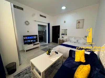 A golden opportunity! Luxurious, fully furnished studio apartment for monthly rent in Al Muwaihat 2, Ajman ✨