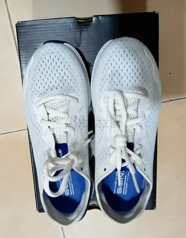 Under Armour White Skechers Running Shoes - Lightly Used, Size Unknown