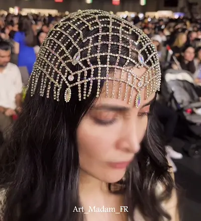 Crystal Rhinestone Bridal Headpiece