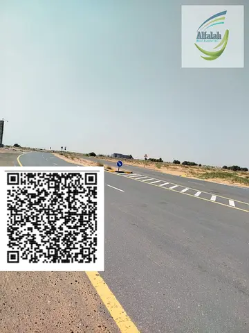 Umm Al quawain  plot for sale with installment plan   Plot residential G+2 approval   1722 sqft