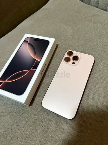 Iphone 16 Pro Max 256gb With Apple 4 Months Warranty