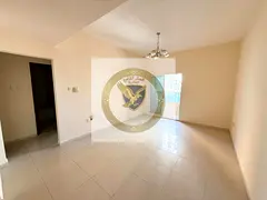 One bedroom and living room with a large balcony for annual rent in Sharjah, Al Taawun district.