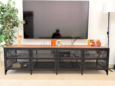 TV / Living Room Rack – 198cm Industrial Style