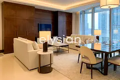 Luxury Corner Apartment | Sea &amp; Burj Views