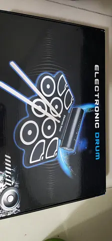 Portable Electronic Drum Pad Kit - New in Box
