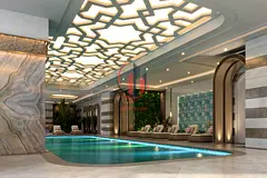 Rare sea view unit Fully furnished 4BR plus maid room Open sea view Al Mamzar Freehold No commission