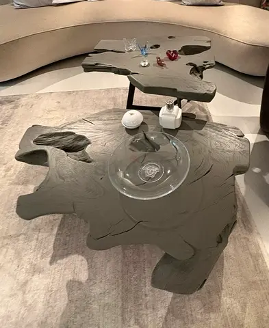 Set of 2 luxurious coffee tables in wood- brand new condition from Marina Home Interiors