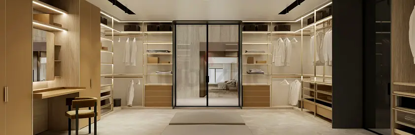 Bespoke Walk-in Closets  Luxury Joinery | Custom Fit-Out Dubai