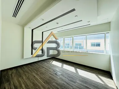 AC Free Glass Partition Office with Private Pantry & Bath | Prime Location