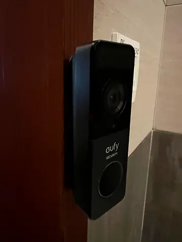 Wireless Video Doorbell (used) - camera and chime unit