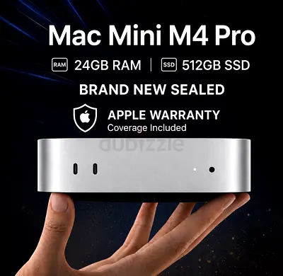 Mac Mini M4 Pro 24GB 512GB Brand New Sealed