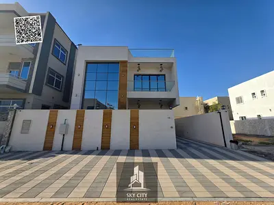 فيلا فاخرة بناء وتشطيب شخصي  تمليك حر على شارع الشيخ محمد بن زايد  موقع مميز جاهزه للسكن مع الكهرباء والماء والمكيفات