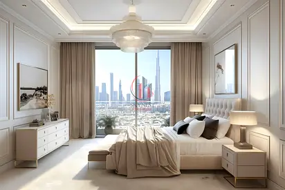 شقة غرفة نوم واحدة مفروشة بالكامل قرب برج خليفة في الخليج التجاري – دبي ( مباشر من المطور)